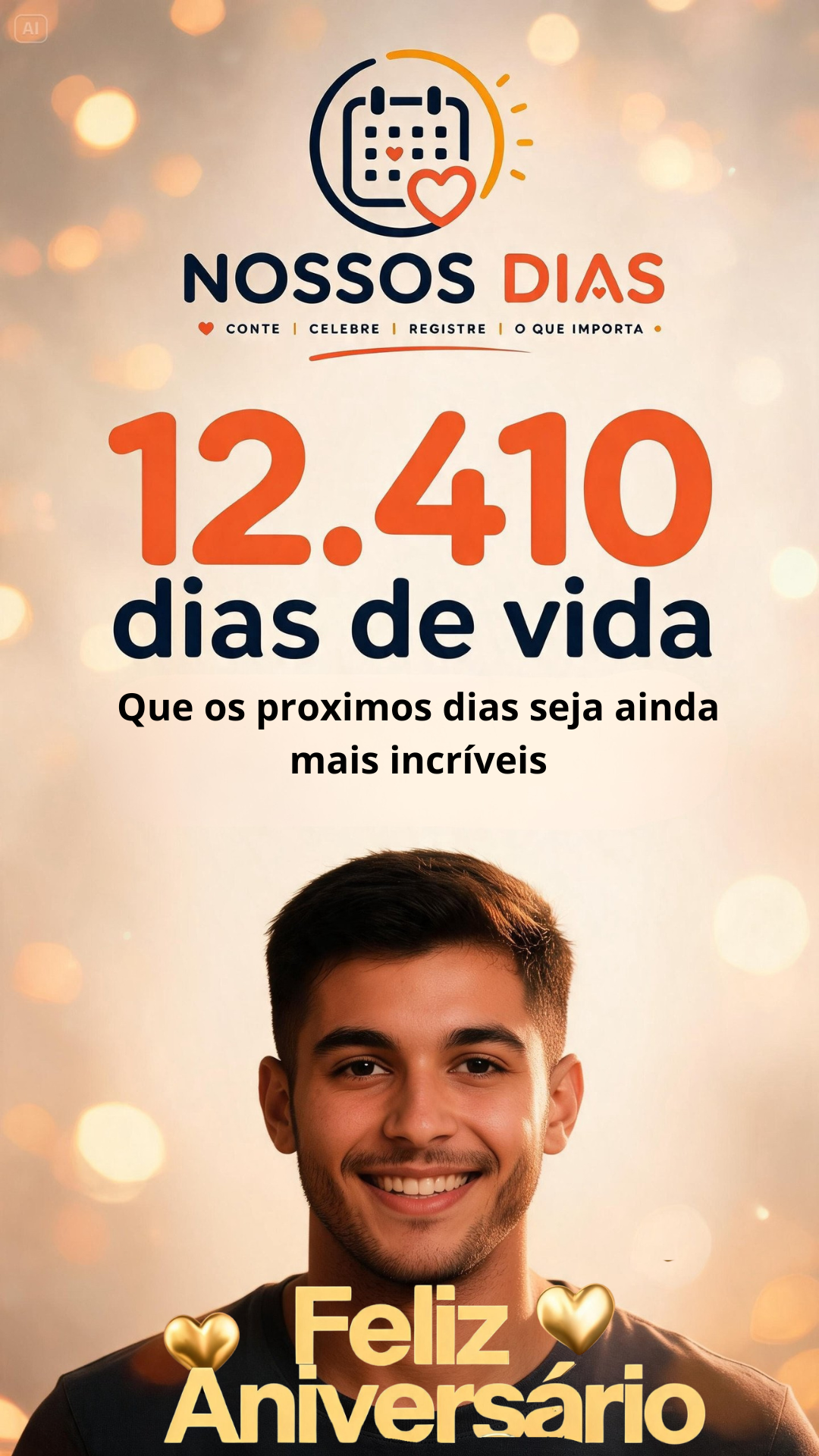 Cartão Aniversário
